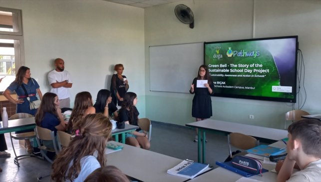 Doğa Koleji, sürdürülebilirlik çalışmalarını Avrupa'ya taşıdı