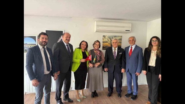 SATKOF'tan Brezilya Büyükelçiliği ile sağlık diplomasisinde sürdürülebilir iş birliği adımları