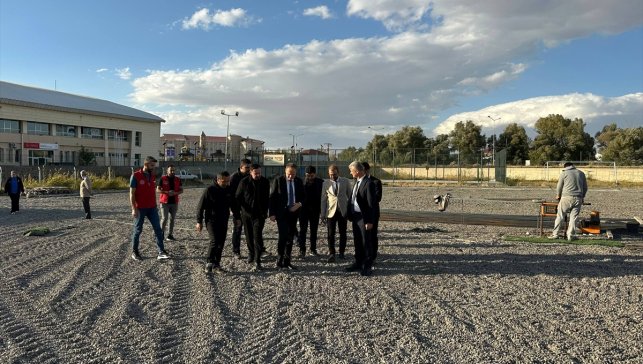 Bulanık'taki stadyumu yenileme çalışmalarına başlandı