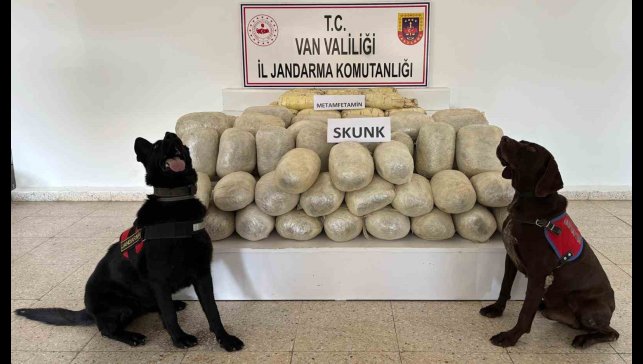 Van'da 106 kilo uyuşturucu ele geçirildi