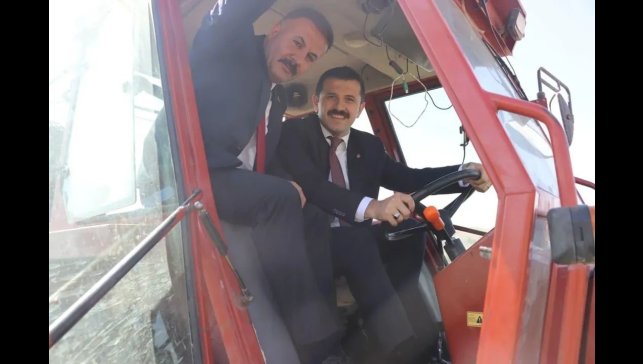 Tutak'ta şeker pancarı hasadı başladı