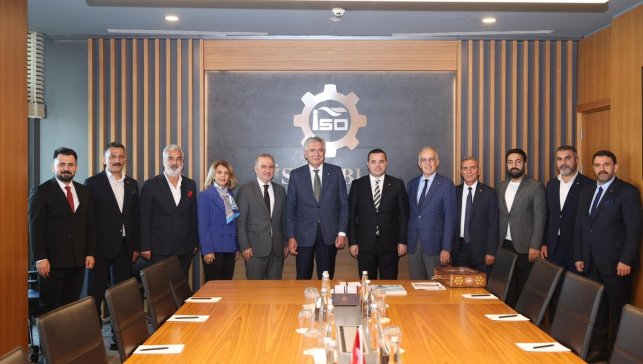 BİNTSO heyetinden İSO'ya ziyaret