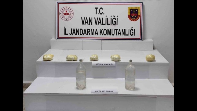 Van'da uyuşturucu operasyonu