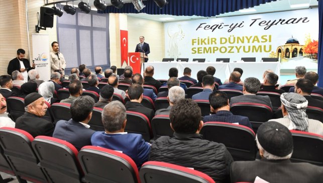 Van'da "6. Feqiye Teyran Anma ve Fikir Dünyası Sempozyumu" düzenlendi