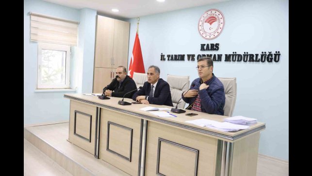 Kars'ta tarım sayımı bilgilendirme toplantısı