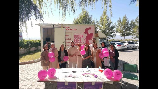 Elazığ'da meme kanseri farkındalık çalışması