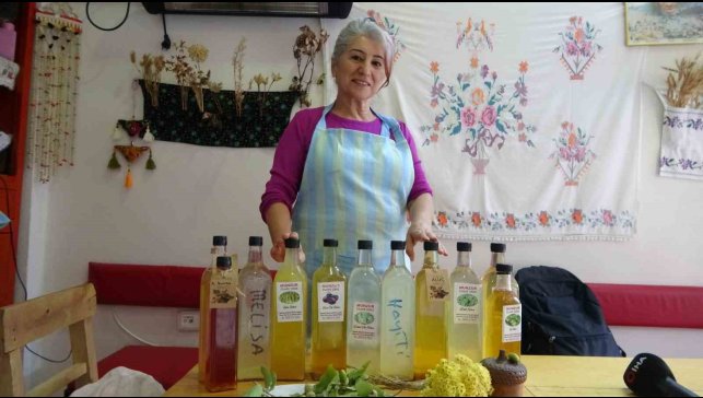 Tunceli'nin dağlarından gelen şifa: Her bitkiden sirke yapıyor