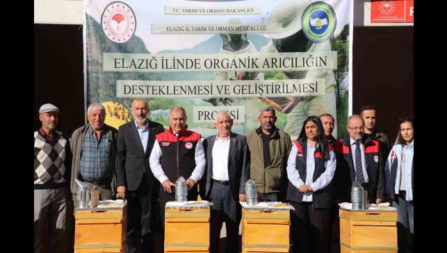 Elazığ'da 'Organik Arıcılığın Desteklenmesi ve Geliştirilmesi' Projesi