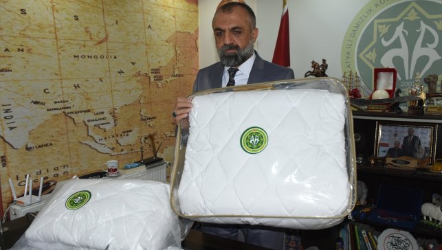 Malatya'da yünler yorgan ve aleze dönüştü