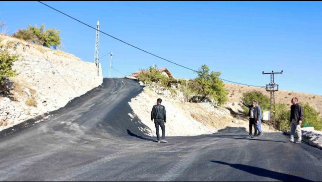 Akçadağ Muratlı grup yolu yeniden düzenleniyor