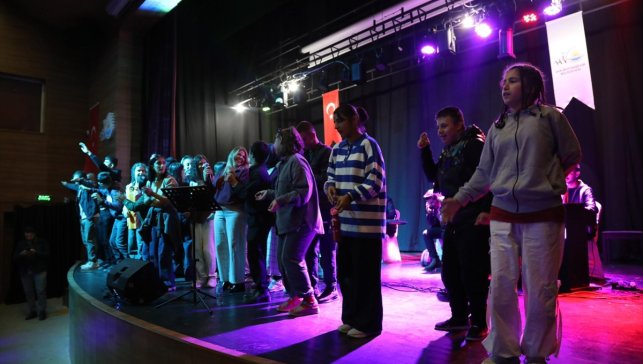 Van'da özel gereksinimli çocuklar için konser düzenlendi