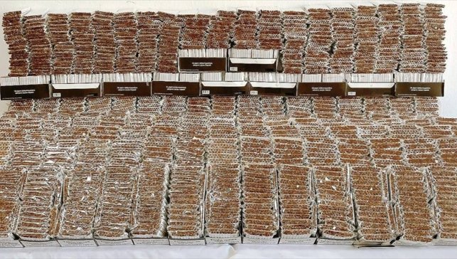 Muş'ta içi tütün doldurulmuş 39 bin 720 makaron ele geçirildi