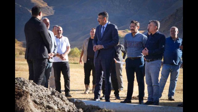 Hakkari'ye yeraltı barajı ve arıtma tesisi müjdesi