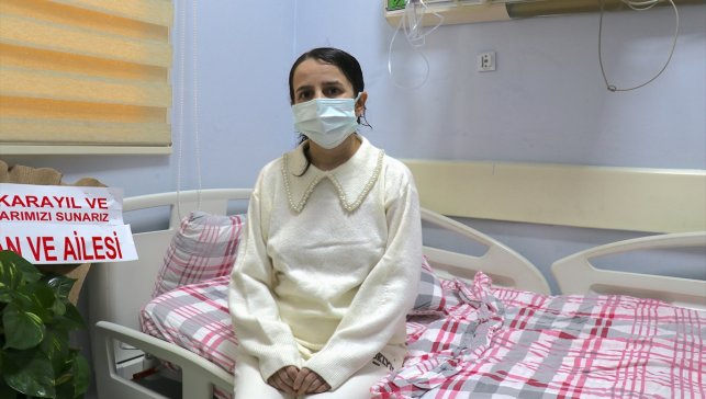 Irak'ta mutfak tüpünün patlaması sonucu ağır yaralanan kadın Van'da sağlığına kavuştu