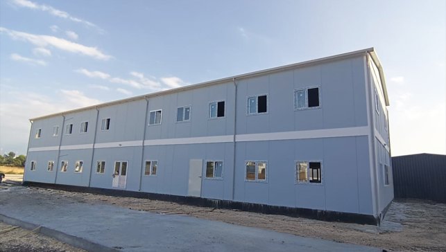 Karmod Nilüfer OSB'ye prefabrik ofis ve eğitim binası kurdu