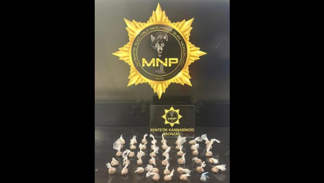 Muş'ta otobüs terminalinde uyuşturucu satan şüpheli tutuklandı