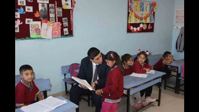 Kaymakam Erdoğan'dan okul ziyaretleri