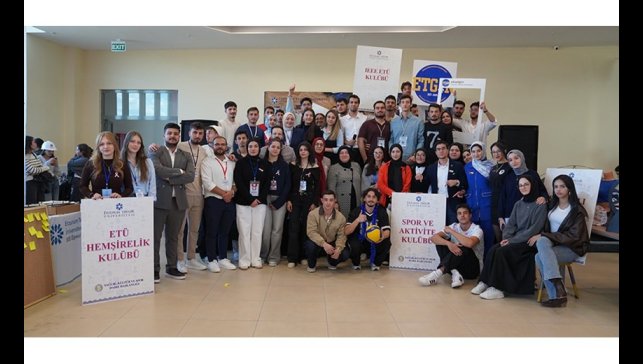 ETÜ'nün öğrencileri kulüp tanıtım festivalinde buluştu