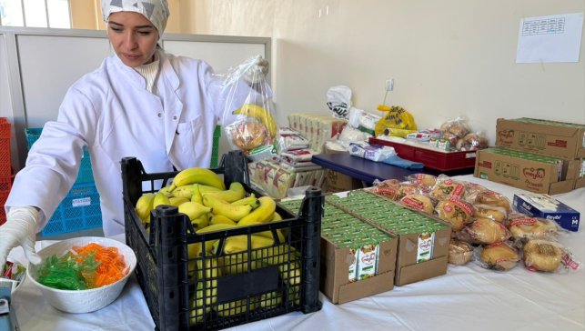 Arguvan Belediyesinden öğrencilere beslenme desteği