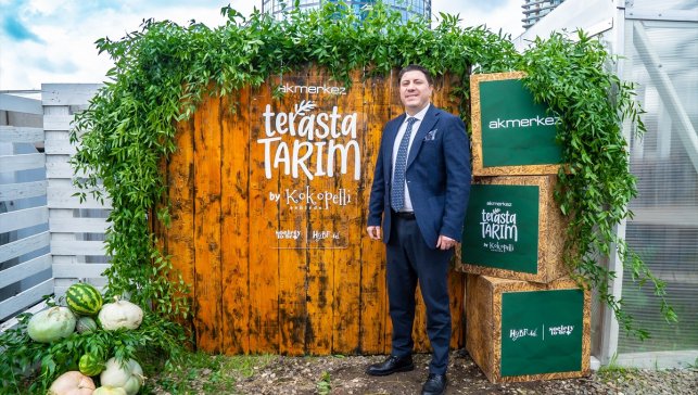Akmerkez "Terasta Tarım" projesinin yeni dönemini tanıttı