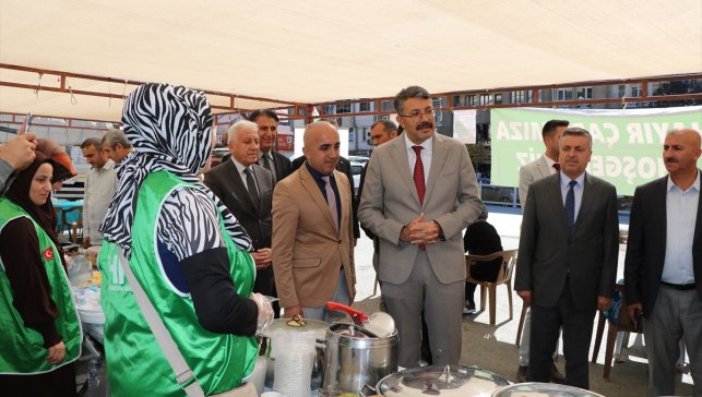 Hakkari'de Filistin yararına kermes düzenlendi