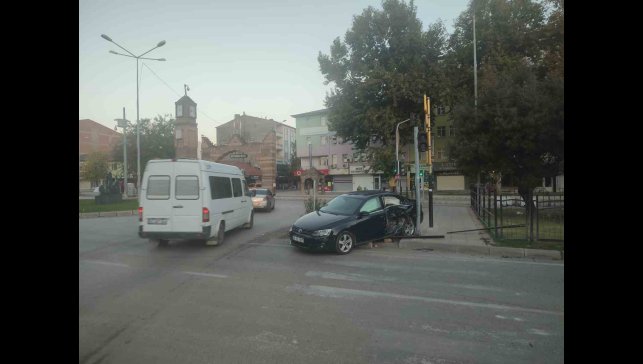 Elazığ'da trafik kazası: 1 yaralı