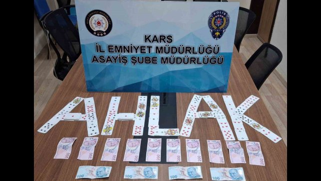 Kars'ta polisten asayiş uygulaması