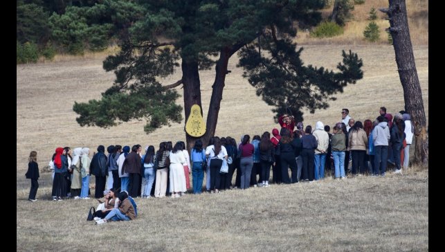 Öğrenciler doğa ile iç içe eğlendi