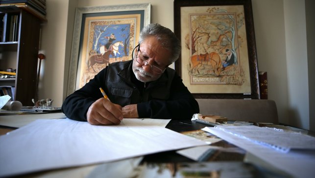 Tezhip sanatını sınırların dışına taşıyan akademisyenin sanat serüveni