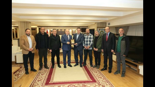 Başkan Sekmen, DGF ve DAGC'yi kabul etti