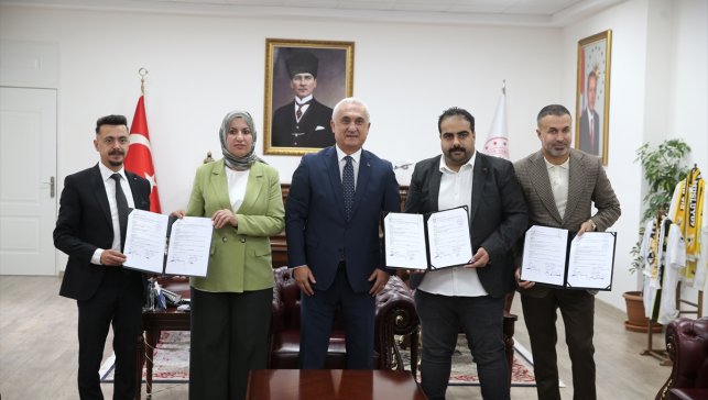 Muş'ta hibe desteği almaya hak kazanan 3 projenin protokolü imzalandı