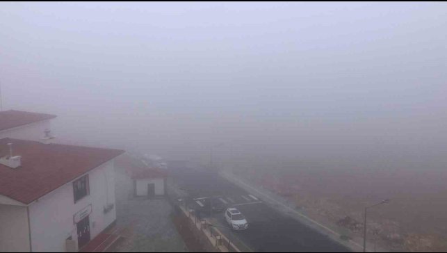 Elazığ'da sis etkili oldu
