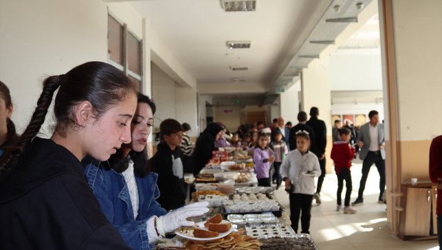 Narman'da Filistin'e destek kermesi düzenlendi