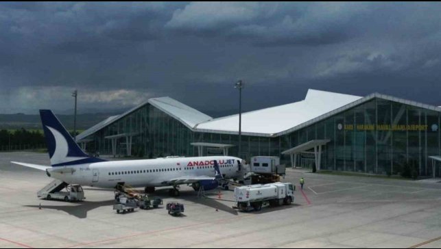 Kars'ta Eylül ayında 52 bin 845 kişi uçtu