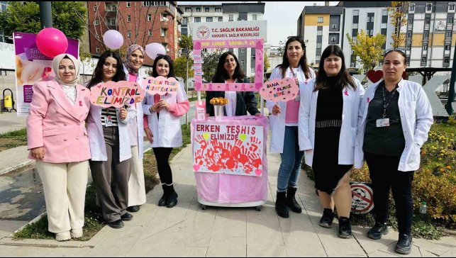 Yüksekova'da meme kanserine karşı önemli uyarı: Erken teşhis hayat kurtarır