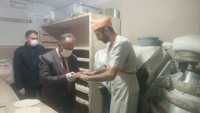 Hakkari'de fırınlar denetlendi