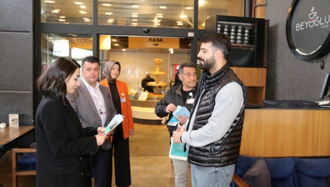 Erzurum'da kapalı mekanlarda sigara denetimi yapıldı