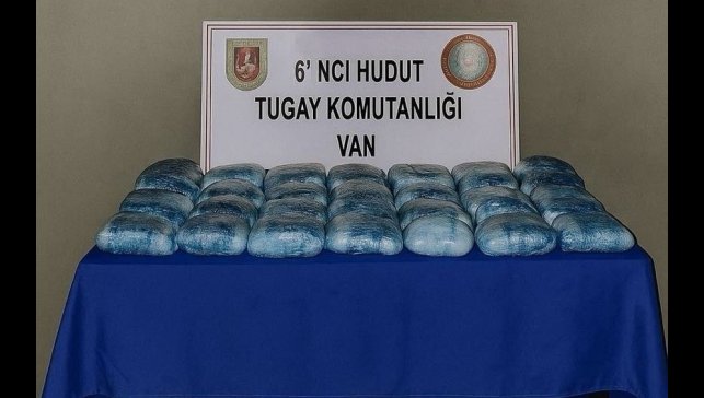 Van'da 31 kilo 120 gram uyuşturucu ele geçirildi