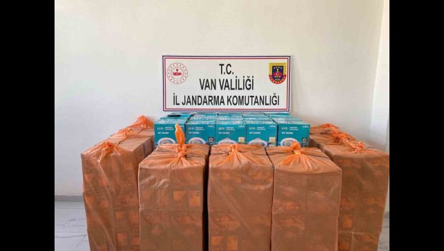 Van'da gümrük kaçağı malzeme ele geçirildi