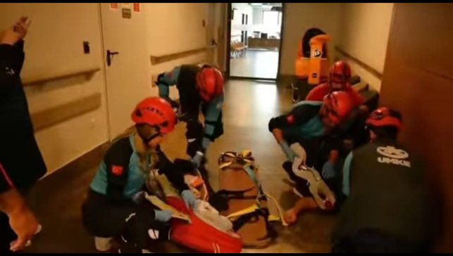 Elazığ'da deprem tatbikatı