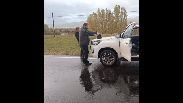 Tunceli'de kırmızı benekli alabalık avlayan şahsa ceza