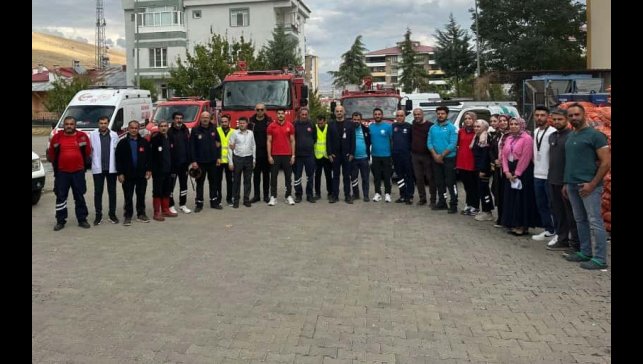 Elazığ'da hastanede yangın tatbikatı