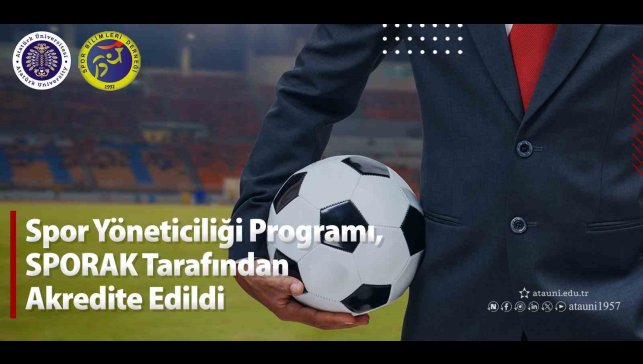 Spor yöneticiliği programı, Sporak tarafından akredite edildi