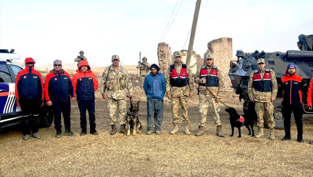 Van'da kaybolan kişi jandarma ekiplerince bulundu