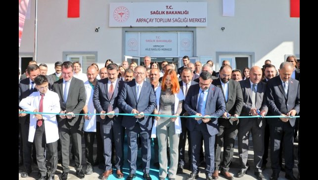 Arpaçaylılar yeni Sağlık Merkezi'nde hizmet alacak