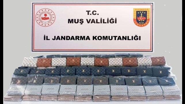 Muş'ta 1 milyon 220 bin liralık sahte cüzdan ele geçirildi