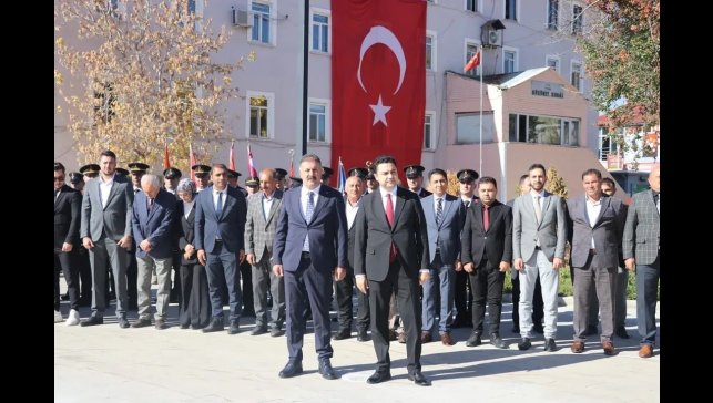 Tutak'ta 29 Ekim Cumhuriyet Bayramı kutlaması