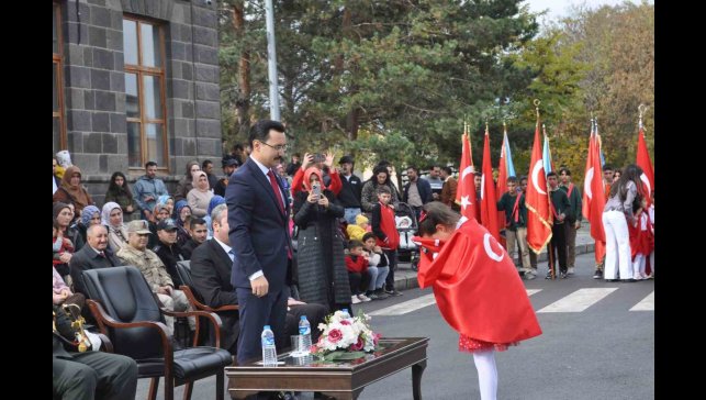 Akyaka'da Cumhuriyet Bayramı coşkuyla kutlandı
