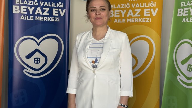 Elazığ'da "Beyaz Ev Aile Merkezi" aile içi şiddet mağdurlarına destek veriyor