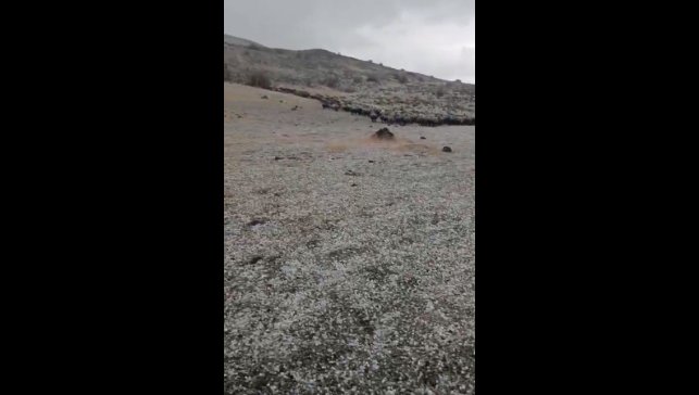 Yıldırımın düşme anı görüntüleri ortaya çıktı